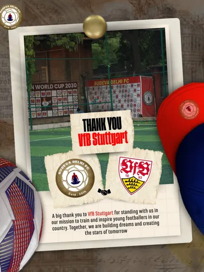 A heartfelt thank you to our partners at VfB Stuttgart. This collaboration is a cornerstone of our mission to provide Indian youth with a pathway to global football standards and opportunities.