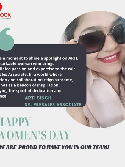 A second post celebrating Arti Singh for her remarkable passion and expertise as a beacon of inspiration and excellence on our presales team.