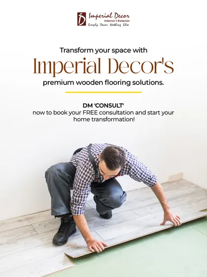 Ready to transform your space? The first step is a free consultation with us. We will visit your site, understand your needs, and help you choose from our premium wooden flooring solutions. DM 'CONSULT' to book your appointment and start your home transformation.