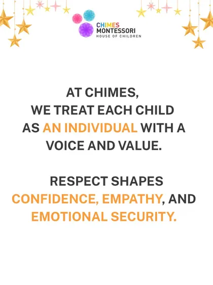At Chimes, we treat each child as an individual with a voice and value. This respect shapes their confidence, empathy, and emotional security.