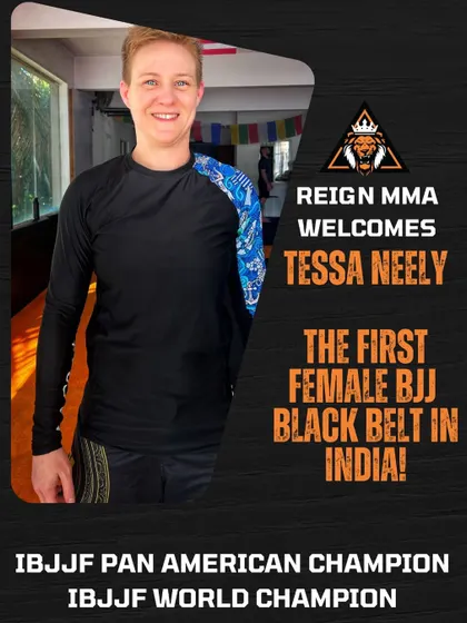 We were stoked to host Professor Tessa Neely, the first female BJJ Black Belt in India and an IBJJF World Champion, for exclusive sessions.