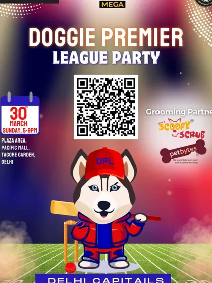 Partnering with the Doggie Premier League party in Delhi was a blast. We love being part of unique events that bring pet parents together for some fun.