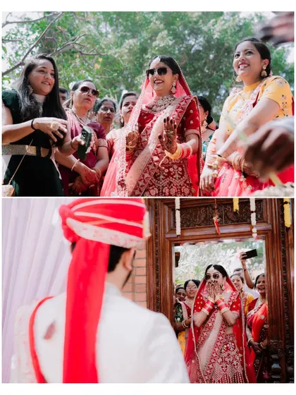 Duplicate of image 329, capturing the bride's entrance.