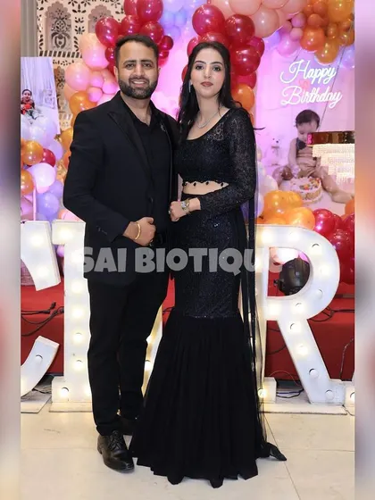 A stunning black mermaid-style gown with intricate sequin work. This is a perfect example of a custom-tailored dress that offers a flawless fit for a glamorous event.