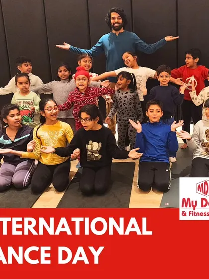 Wishing everyone a Happy International Dance Day from me and my amazing students. Keep moving and keep grooving.