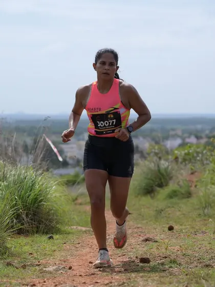 Another shot from the BMF Ultra, maintaining form even when fatigued. This is what consistent training does. It prepares your body to hold its technique together when the going gets tough, which is key for endurance events.