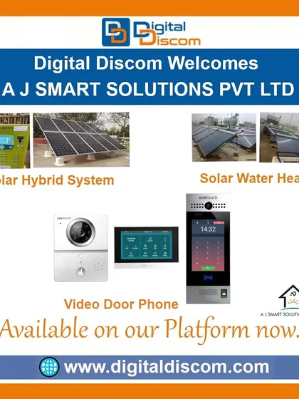 A J Smart Solutions offers solar hybrid systems that combine the benefits of on-grid and off-grid technologies, ensuring continuous power supply.