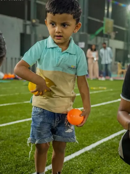 Giggles, races, and playful wins! Our Sports Day is all about joyful participation, teamwork, and healthy competition. It's a day where every child is a champion.