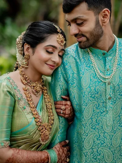 A candid embrace filled with laughter and fun. We aim to capture the genuine, playful dynamic between our couples, making their wedding photography feel as real as their love story.