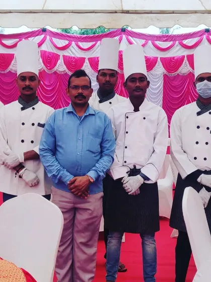Another picture of my reliable and professional catering team, committed to making your event special.