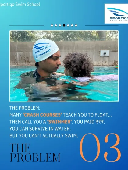 The problem with crash courses is they teach you to survive, not swim. You pay for a false sense of security. Here, our coach works closely with a student, ensuring they understand the fundamentals of movement and breathing, not just how to float.
