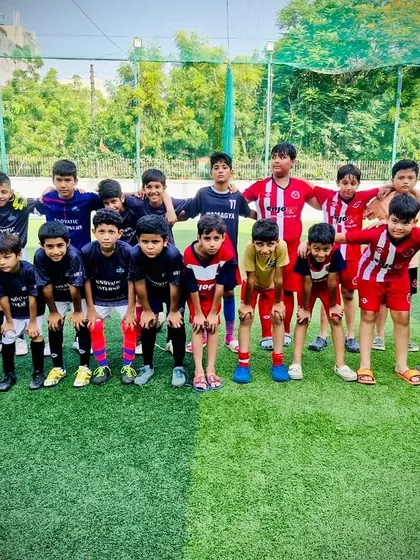 Another day, another win. Our U11 Elite boys after a friendly match victory. The winning habit starts young.