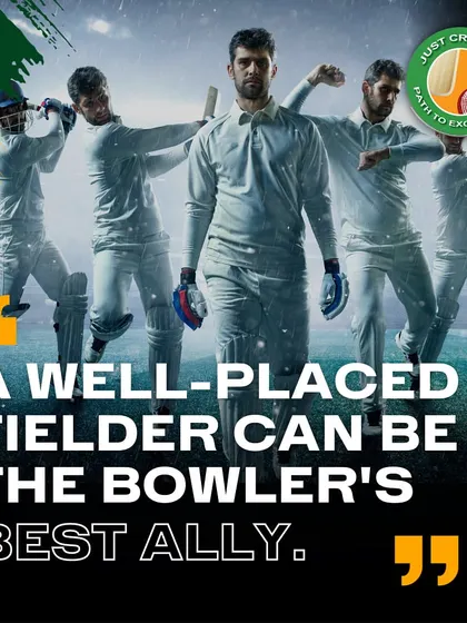 A well-placed fielder can be the bowler's best ally. We teach our players to read the game, anticipate the play, and position themselves perfectly.