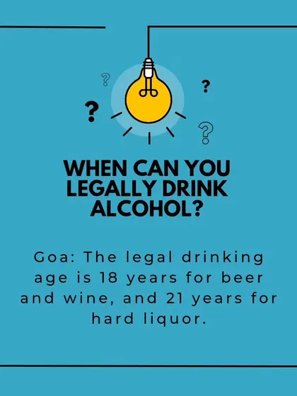 Understanding the Legal Drinking Age in India. Alcohol consumption laws vary by state. This guide provides a quick reference for the legal drinking age in different parts of India, including states like Goa where the age differs for beer and hard liquor.