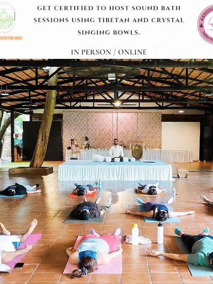 Announcing our May certification course. This is an opportunity to learn the therapeutic benefits of sound meditation and get certified to host your own sessions.