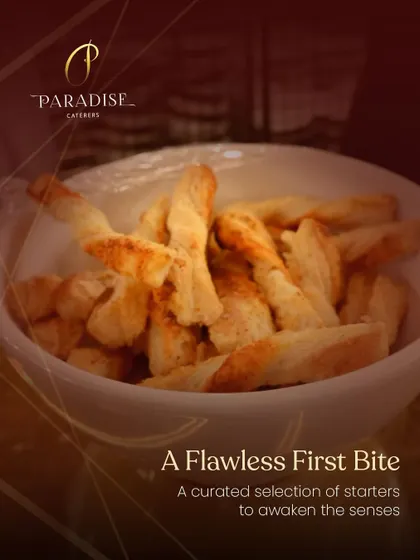 A flawless first bite. These flaky, twisted puff pastry sticks are seasoned with spices, designed to awaken the senses and start the culinary journey.