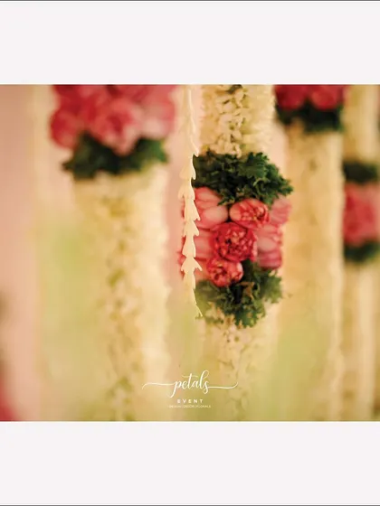 A duplicate image of the beautiful and serene ritual decor.