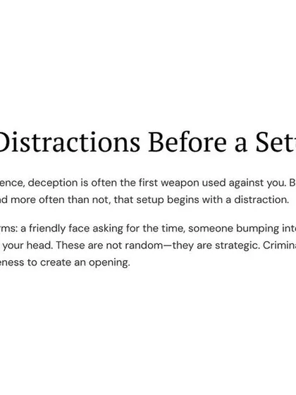 In real-world combat, deception is often the first weapon used against you. An attack rarely begins with a punch; it begins with a distraction designed to create an opening.