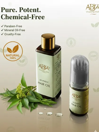 My hair oil is pure, potent, and chemical-free. It contains no parabens, mineral oil, and is cruelty-free.