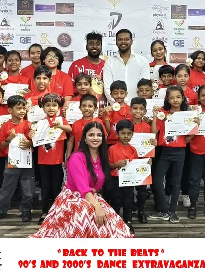 A massive group photo celebrating all the participants of our dance event.