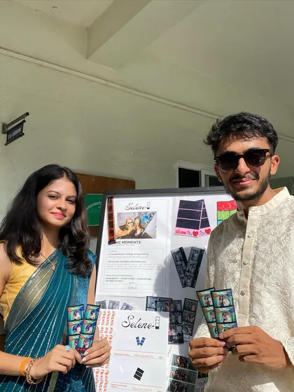 The ethnic day celebration at SVCE Bengaluru was a blast! It was great seeing everyone dressed up and having fun at the booth.