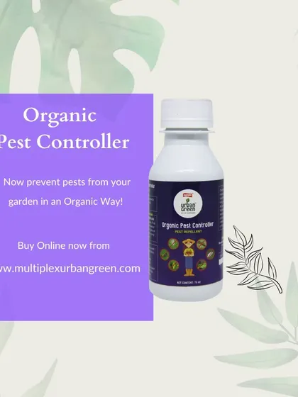 Prevention is always better than cure. Our Organic Pest Controller is the best way to keep common garden pests at bay, protecting your plants in a completely organic and safe manner.