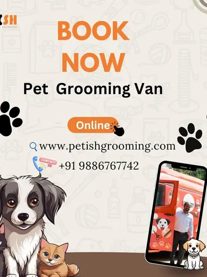 Booking my pet grooming van is easy. You can book online or call me directly to schedule an appointment at these great offer prices.