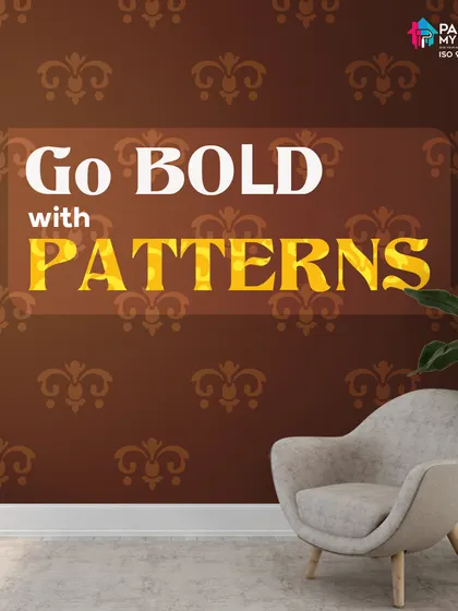 Go bold, go patterned, go extraordinary. I invite you to explore my range of designer walls, featuring classic patterns and geometric shapes from collections like my Ishta Collection, to create a truly unique space.