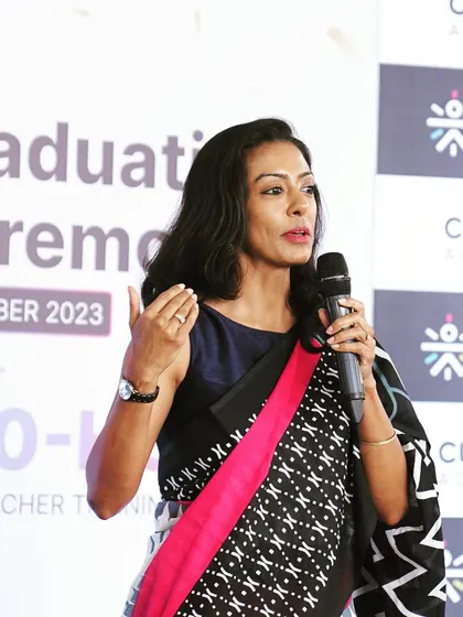Speaking at the Cult.Fit Yoga Teacher Training graduation ceremony. It was a surreal moment to share my journey and insights with the next generation of teachers, reinforcing my mission to make yoga accessible for the modern world.