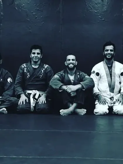 This is the way. A group of our senior belts and dedicated members after a tough session.