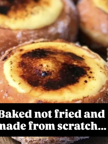 A reminder of what makes my doughnuts special: they are always baked, never fried, and made completely from scratch with real ingredients.