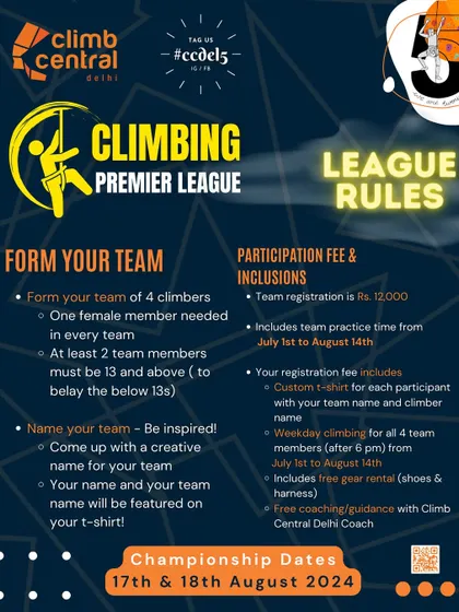 Wondering what's included in your CPL registration? This graphic breaks down all the league rules and benefits, from team formation guidelines to free gear rental and coaching guidance on weekdays.