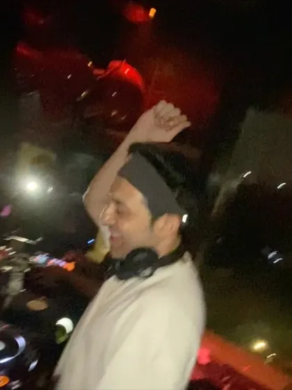 The energy is palpable as I drop a beat at Kitty Ko. I love the dynamic of playing at such an iconic venue.