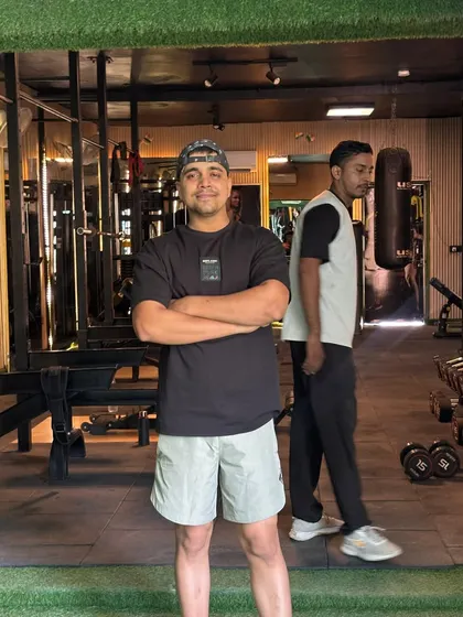 At the gym in Sector 93.