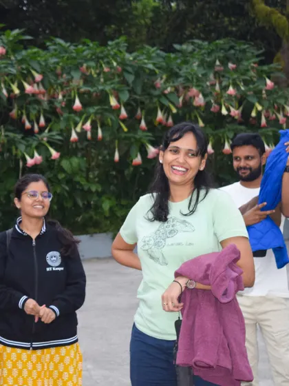 Happy faces and genuine smiles during a corporate outing. My goal is to create an environment where colleagues can relax and connect as friends.