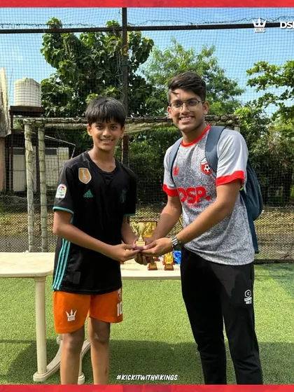 The last line of defense, and the best in the tournament. Our keeper being awarded Best Goalkeeper for his crucial saves.