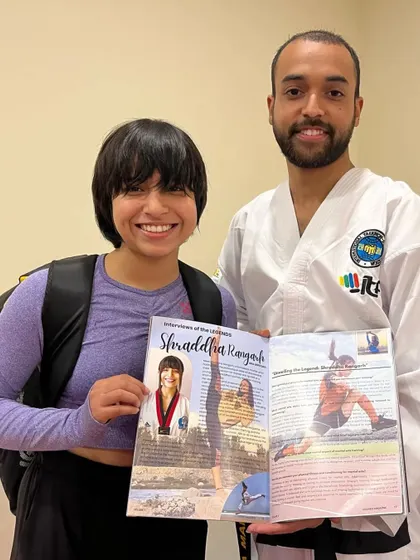 I was happy to feature one of my dedicated students in the 'Legends 2024' magazine, a project I created to highlight our community's stories.