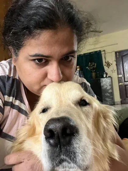CHARLIE IS HOME FOREVER! This is the moment we live for. Charlie, our sweet retriever who was abandoned and had his voice box removed, is finally in a loving, permanent home.