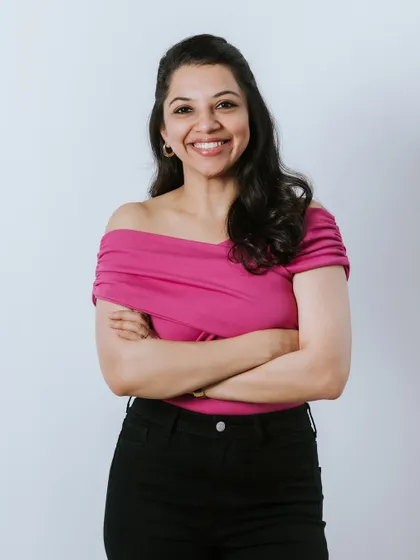 Another portrait of me. It's important for you to know the person behind the camera, and I bring a warm, positive, and professional energy to every shoot.