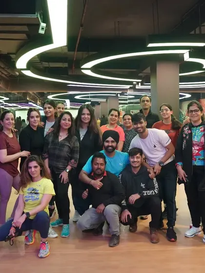 Celebrating Lohri with my fitness family at 21 Fitness. I love incorporating cultural traditions into my events with Bhangra and Bollywood music.