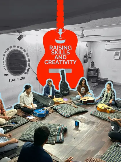 Our guitar classes are not just about technique; they are about creativity. We provide the space and guidance for students to explore their own musical ideas and develop their unique sound.