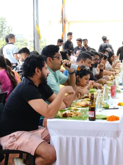 An Onam Sadhya is more than just food; it's a full experience. I love seeing guests relax, eat, and connect with each other during the feasts I cater.