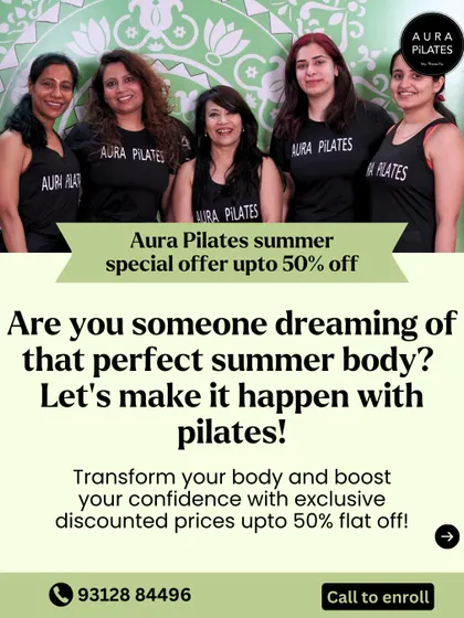 Are you dreaming of that perfect summer body? Let's make it happen with Pilates. Our summer special offer with up to 50% off is the perfect way to get started.