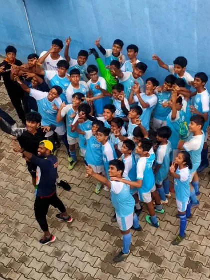 The pure joy of victory. Our youth team celebrates winning the TFP Cup 2023. These tournaments are a crucial part of their development and a chance to showcase their talent.