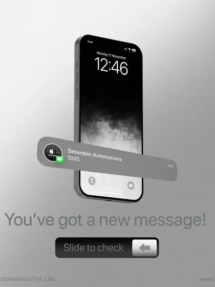 You've got a new message. And it's telling you that an affordable, easy-to-install smart home is just a consultation away.