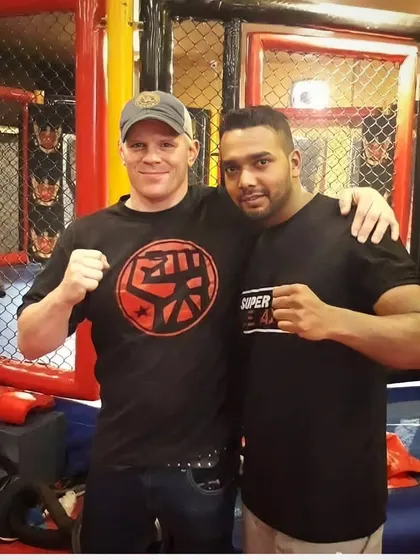 A memory with a UFC veteran. I have been in this game for a long time, building connections and experience.