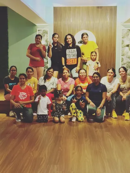 A classic group photo. The smiles say it all. This is our happy place where we come to de-stress and energize.