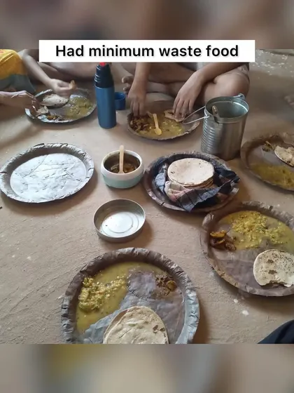 We practice what we preach. Our community meals are served on natural pattals (leaf plates) with everyone bringing their own dabbas and cutlery to ensure a minimum-waste event.