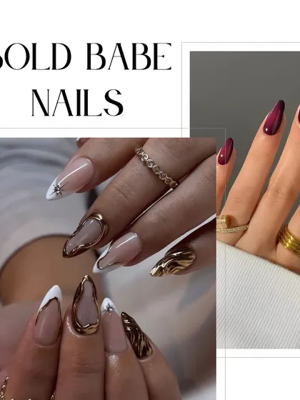 If you're a "Bold Babe," your nails should be too. Think dramatic 3D chrome, deep colors, and eye-catching designs.
