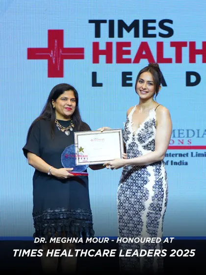 I was truly honored to receive the Excellence in Dermatology, Cosmetology & Trichology Award at the Times Healthcare Leaders 2025. This recognition is a reflection of my 23+ years of dedication to my patients and the field of aesthetics.